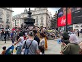 London Trafalgar Square to Piccadilly Circus walk 🇬🇧