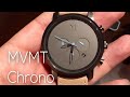 MVMT gunmetal and sandstone Chrono 45mm watch