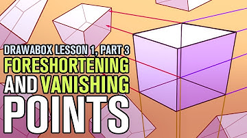 Drawabox Lesson 1, Part 3: Foreshortening and Vanishing Points