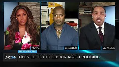 Officer who wrote open letter to LeBron James join...