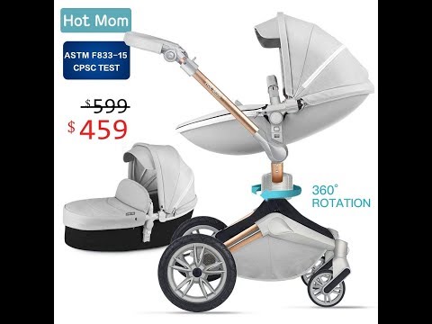 hot mom new 2018 baby stroller 360