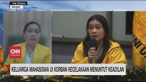 Keluarga Mahasiswa UI Korban Kecelakaan Menuntut Keadilan