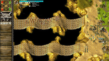 KaM Remake 2 Adv AI vs 2 Classical AI | Knights and Merchants