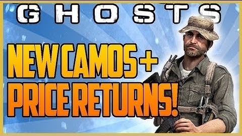 Call of Duty: Ghosts NEW DLC! - Characters & Camos - Captain Price Skin (COD Personalization Pack)