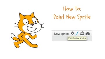 Scratch Tutorial: How to Paint New Sprite