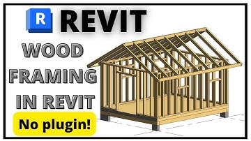 Revit~ Wood  framimg in revit~ Revit tutorials