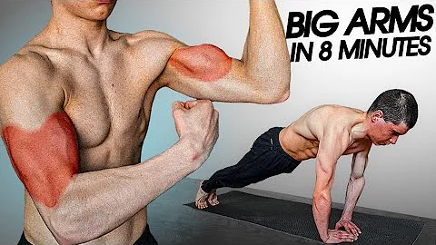 Build Big ARMS in 8 Minutes (No Equipment)