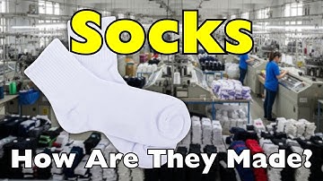 Hoe sokken worden gemaakt door geautomatiseerde, computergestuurde breimachines