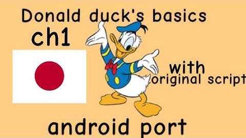 Japan 🇯🇵 Donald duck