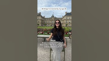 30 things I’ve learned by my age 26