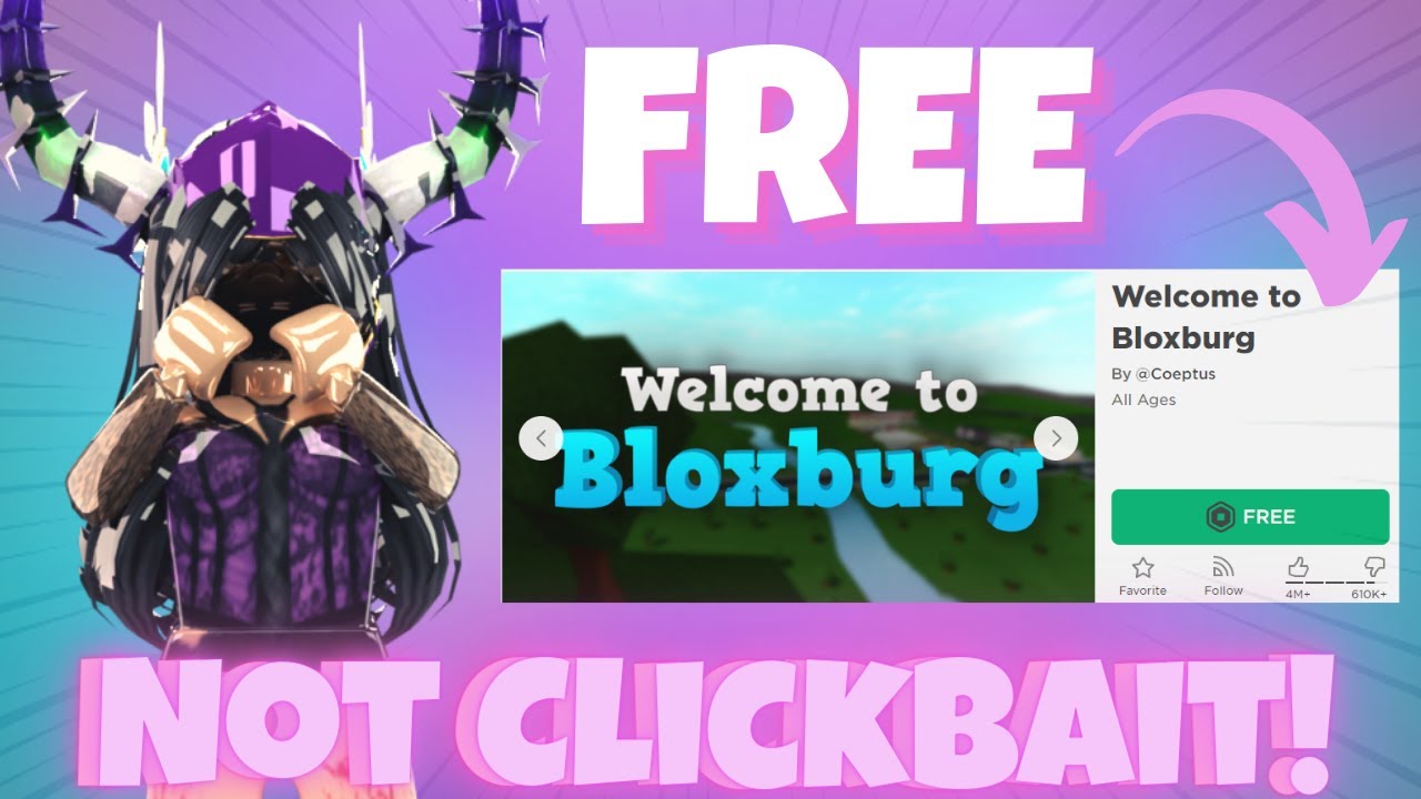 How to Get ROBUX & BLOXBURG for FREE *NOT CLICKBAIT* 