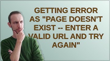 Salesforce: Getting Error as "Page doesn
