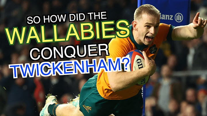 So how did the Wallabies conquer Twickenham? | Autumn Nations Series 2024