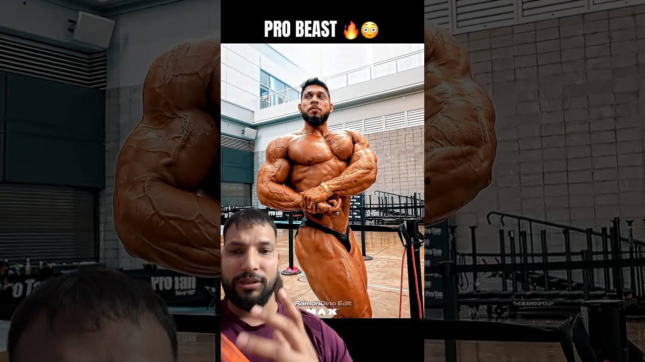 Ramon Dino Beast Mode Posing 🏆..#motivation #dino #bodybuilder #classic #fitness #edit #shorts