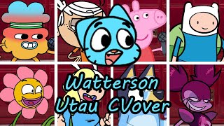 Watterson but Every Turn a Different Character Sings (FNF Watterson but Everyone) - [UTAU Cover]