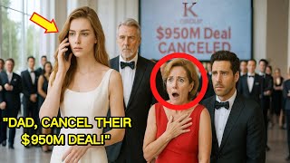 Bride Humiliated by Groom’s Family, Unaware of Who She Was — Until She Canceled the $950M Deal