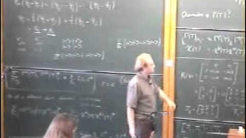 Group Theory, Robert de Mello Koch | Lecture 4 Part 4