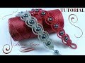 Macrame bracelet tutorials "Tiziana" / Diy tutorial / Step by step