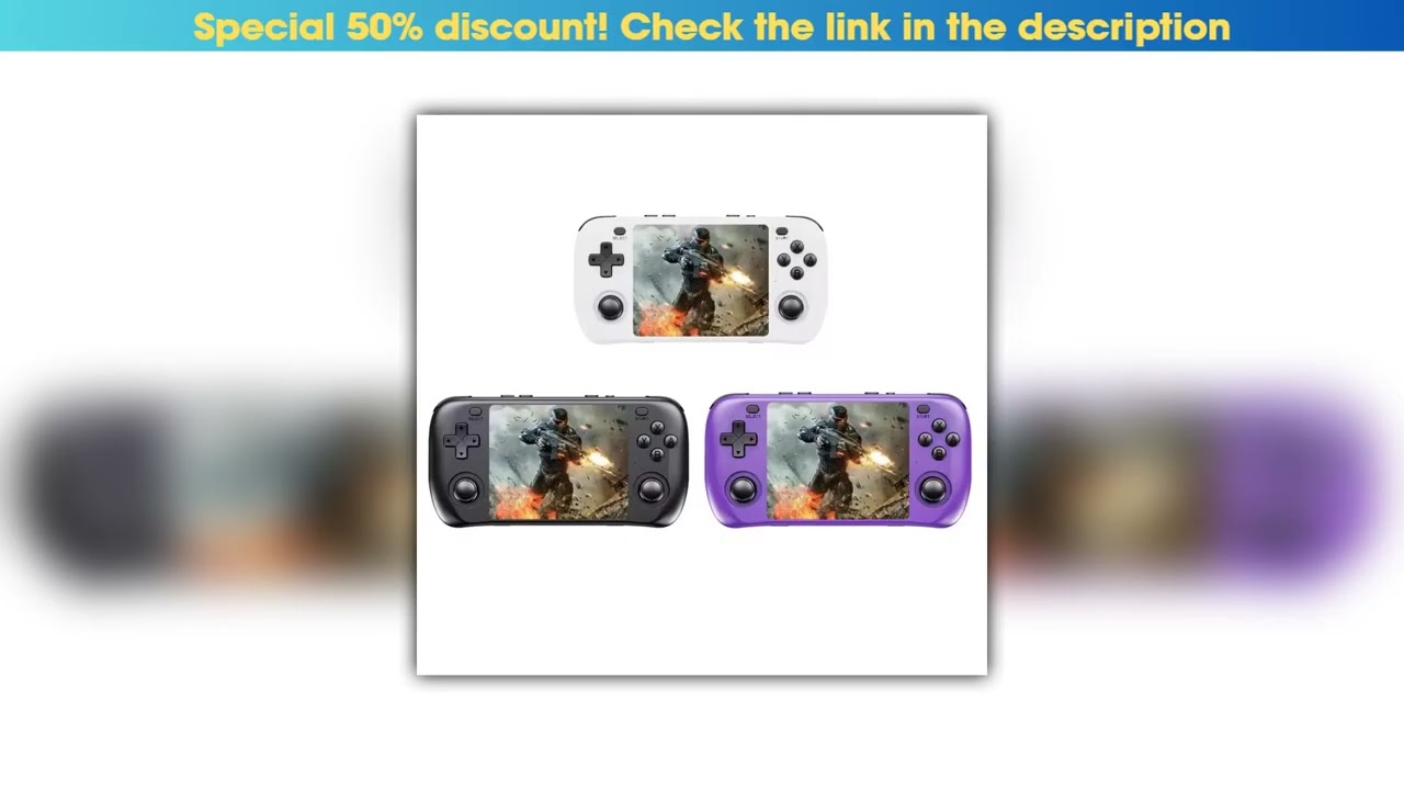 Review SMART DUDE 2025 new console H36S A133P Retro Handheld Viedo game console Batocera System 3.5