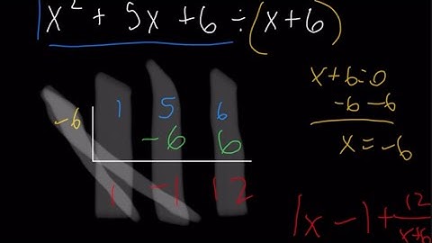 ALGEBRA 2: Dividing Polynomials/Synthetic Division (Part 1)