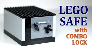 LEGO Safe with Working Combination Lock