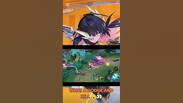 WHAT A DODGE AND KILL 😮👀 #ruby #rubymobilelegends #rubymontage #rubyhighlights #mobilelegends