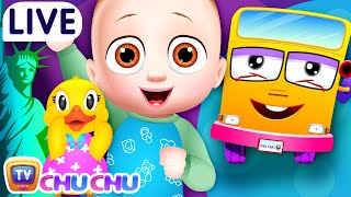 Wheels on the Bus + More Baby Nursery Rhymes & Kids Songs by @ChuChu TV Nursery Rhymes & Kids Songs