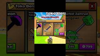 Beli barbel batu hijau #roblox #games #barbell
