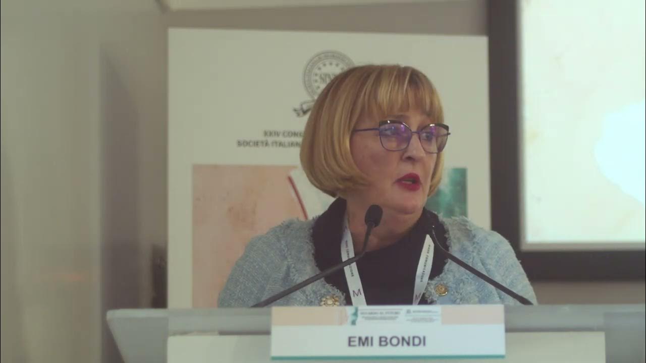 XXIV CONGRESSO SINPF Emi Bondi Il saluto della SIP YouTube