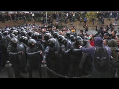 ბოქლომის მოსახსნელად გამოყვანილი სპეცრაზმი და დარბეული აქციის ადგილი