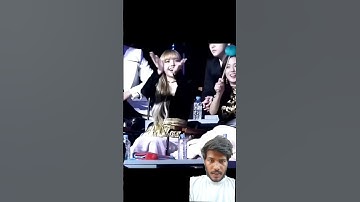 V reaction when lisa appeared on screen 🙀😘 #taehyung #lisa #taelice #taelisa #blackpink #jisoo #kpop