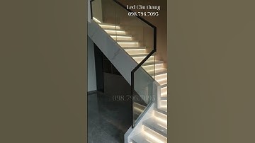 Đèn LED cầu thang tự động – Không còn lo lắng về an toàn ban đêm!