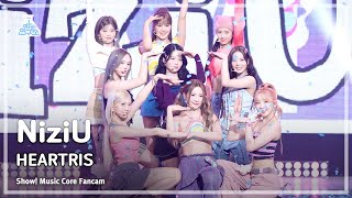 [예능연구소] NiziU - HEARTRIS(니쥬 – 하트리스) FanCam | Show! MusicCore | MBC231104방송