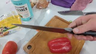 VKTOS 8 in Chef Knife Demo