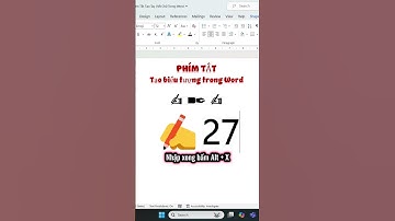 Phím Tắt Tạo Tay Viết Chữ Trong Word #kienthuc #excel #freefire #powerpoint #word #funny #fyp #food