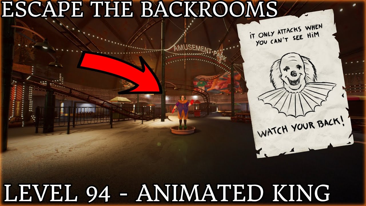 The King of Level 94 isn't what you think he is! - #backrooms Entity 33 -  The King 