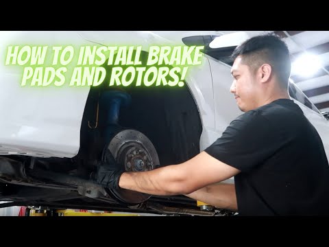 How to install brake pads and rotors! (2006-2011 8th Gen Honda Civic)