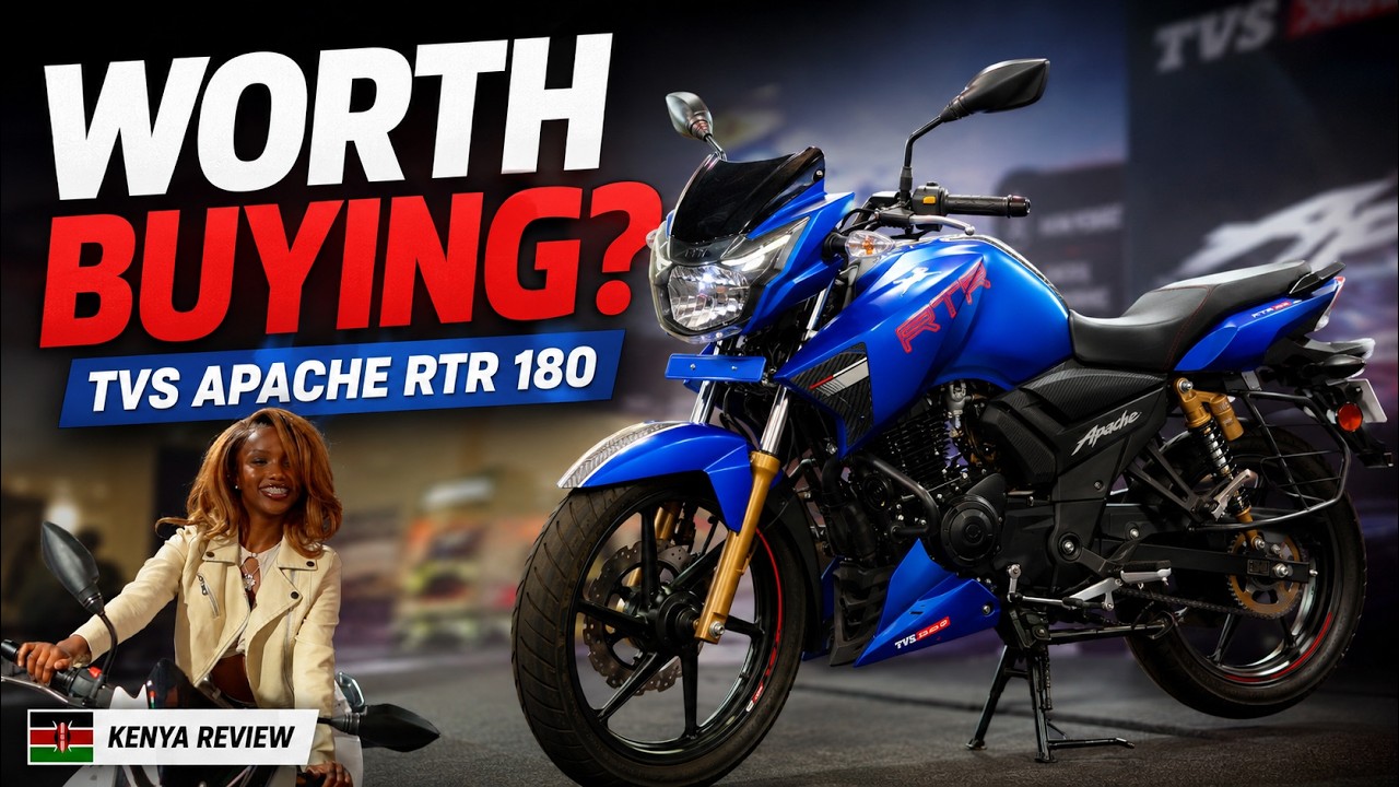 Buying a TVS Apache RTR 180 in Kenya buying guide