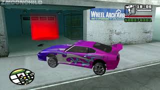 체인 게임 마스크 착용 - GTA 산 안드레아스 - 관세 빠른 트랙 - 자동차 훔치기 미션 3 screenshot 4