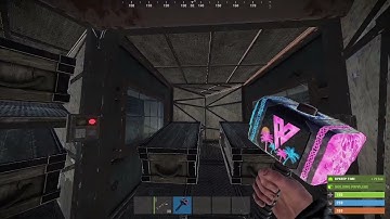 No Loot For You! Rust Vending Machine Ramp Loot Room