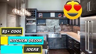 83+ Cool Kitchen Decor Ideas - Inspired Sign