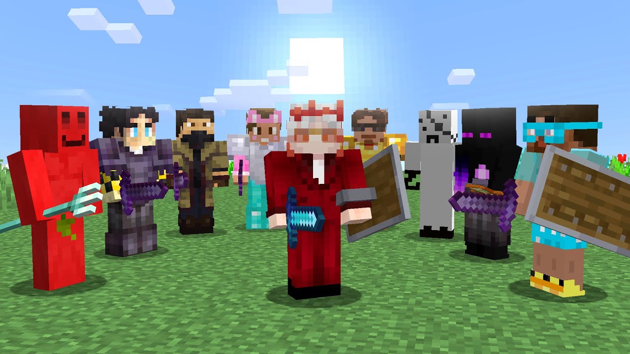 Все Объединились Против Меня на Королевской Битве в Майнкрафт