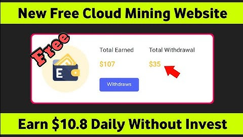 HappyMiner - Earn Daily $10.8 || New Free Cloud Mining Website || New Bitcoin Cloud Mining Website