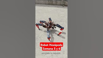 Robot Hexapodo | Semana 5 y 6 #robot #hexapodo #hexapod #ingeniería #mecatronica #robotics #diy