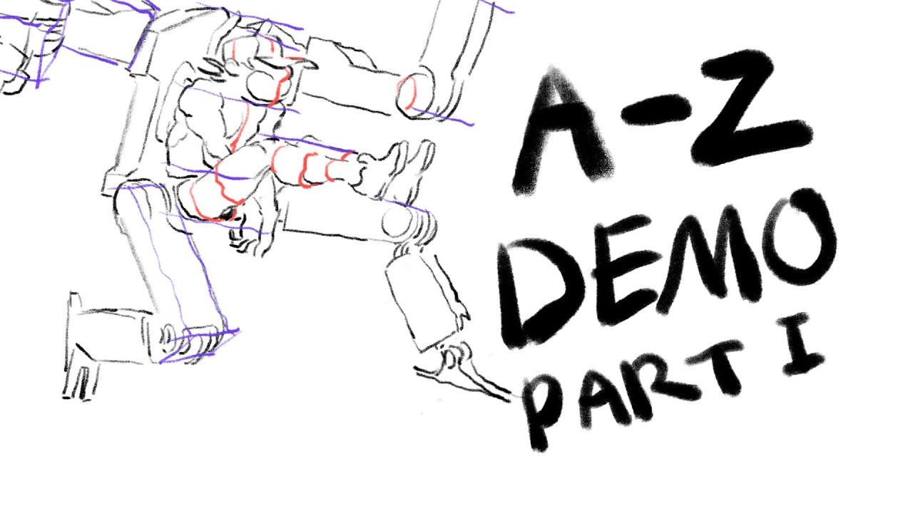 Painter Hapico “Infinite Studies 2025 A-Z Demo P1 - xyphid's Drawing Fundamentals - YouTube