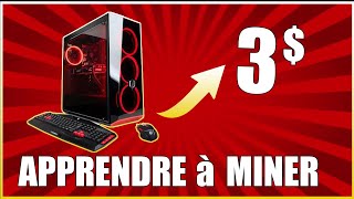 APPRENDRE à MINER - TUTO DEBUTANT - commencer à miner de la crypto