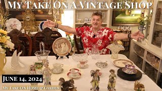 Teacups, Incolay, Crystal & Porcelain In Our Etsy Store "My Take On A Vintage Shop" June 14, 2024