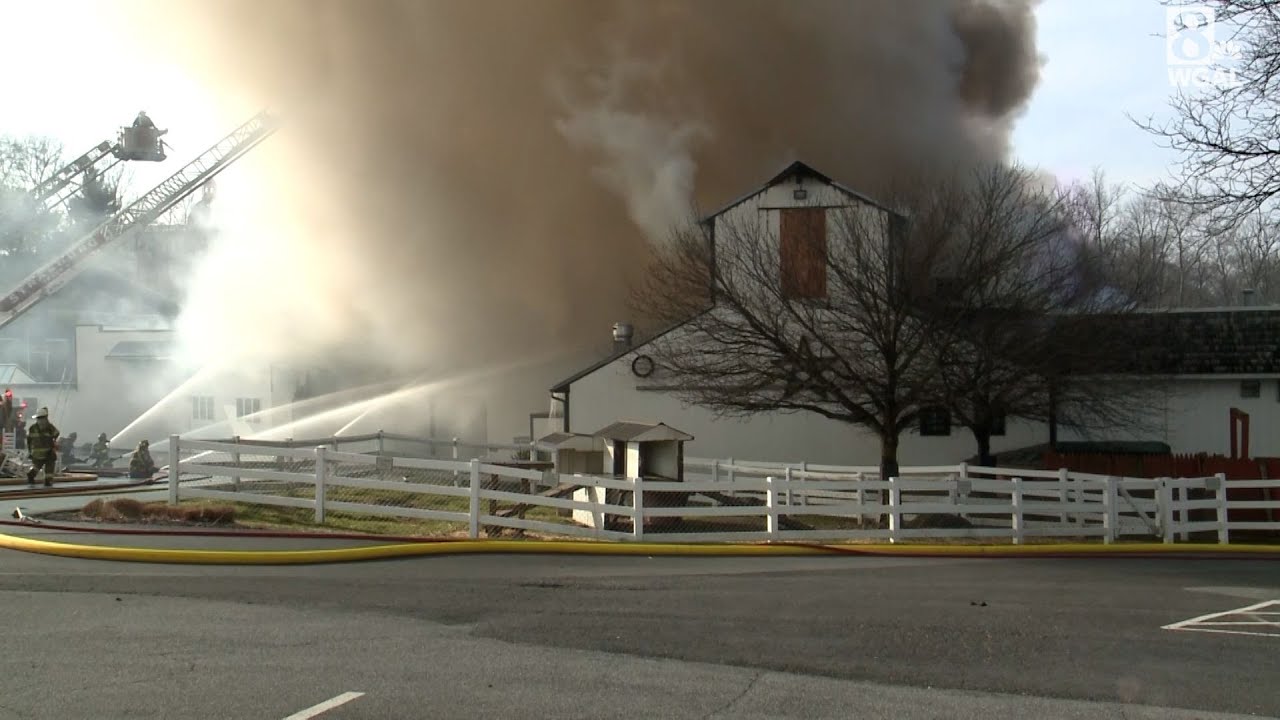 Fire destroys Hershey Farm Restaurant and Inn in Lancaster County - YouTube