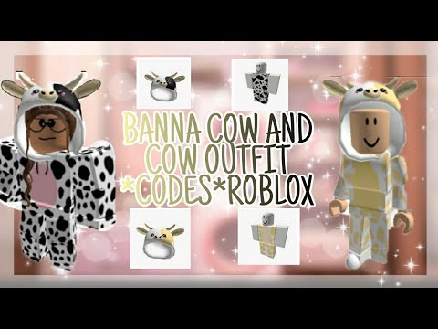 Banana Cow And Cow Outfit Codes For Roblox Not Promo Codes Youtube - roblox banana suit code