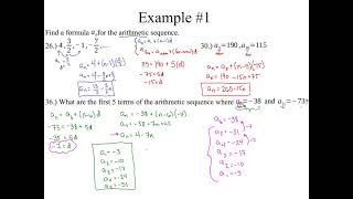 A2PC: 8a.2 - Arithmetic Sequences and Partial Sums